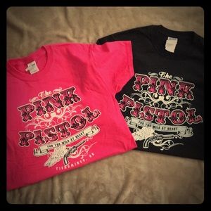 Pink Pistol T-shirt’s for the Wild at Heart 💞